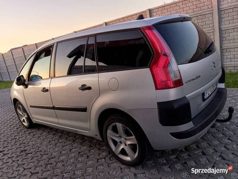 Używany Citroën Grand C4 Picasso 2007 Srebrny Minivan