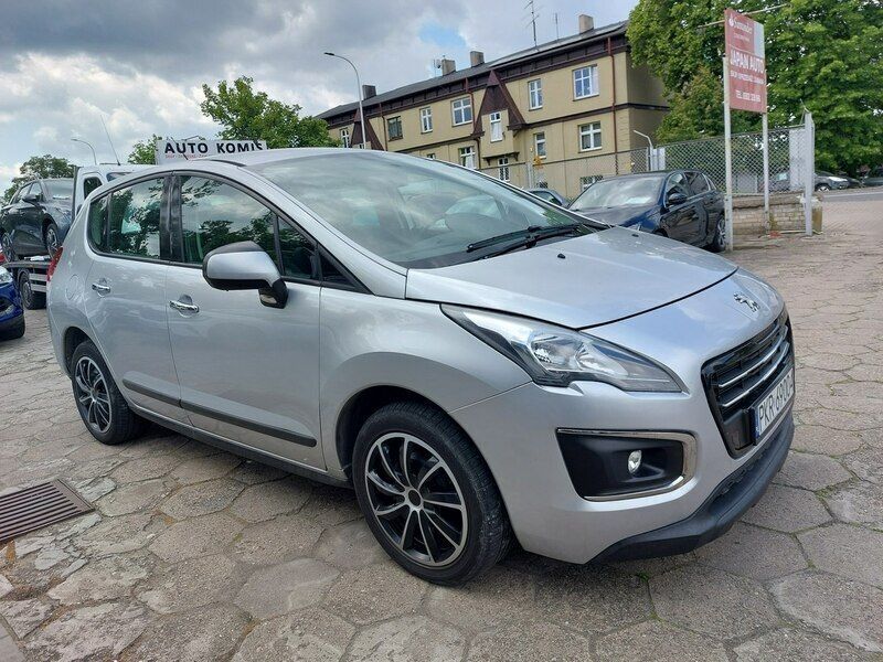 Srebrny Używany 2014 Peugeot 3008 Minivan | 26 500 zł (Super Cena) - Obraz 1/4