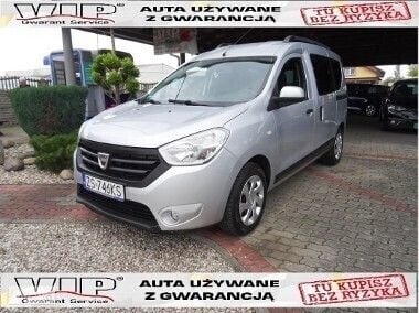 Używany Dacia Dokker 115 KM (84 kW) 2013 Srebrny Minivan