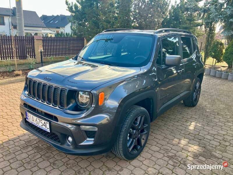 Szary Używany 2021 Jeep Renegade 80th Anniversary SUV | 86 500 zł (Dość drogi) - Obraz 1/4