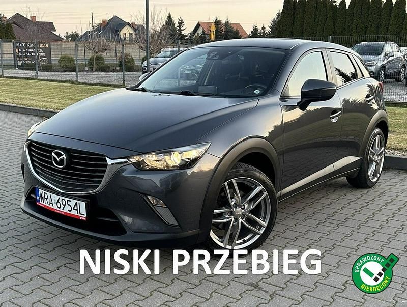 Szary Używany 2017 Mazda CX-3 SUV | 57 900 zł (Uczciwa cena) - Obraz 1/4