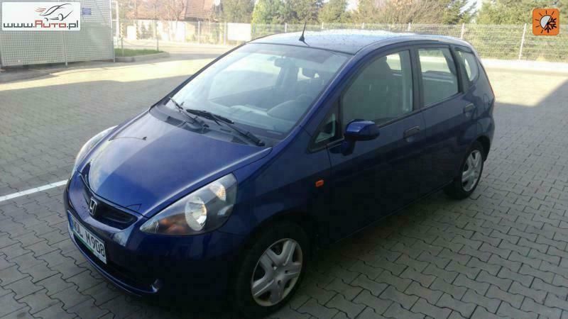 Niebieski ciemny (metalik) Używany 2002 Honda Jazz Hatchback | 12 600 zł - Obraz 1/4