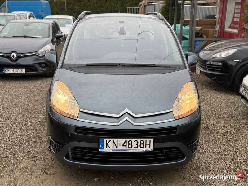 Niebieski Używany 2007 Citroën Grand C4 Picasso Minivan | 9900 zł (Uczciwa cena) - Obraz 1/4