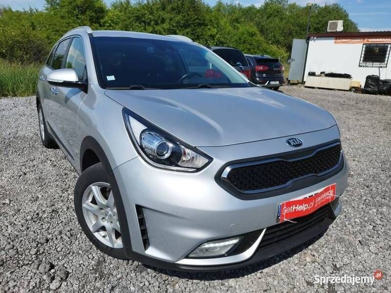 Srebrny Używany 2017 Kia Niro SUV | 58 900 zł (Uczciwa cena) - Obraz 1/4