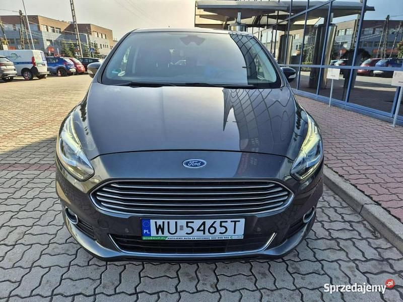 Szary Używany 2015 Ford S-MAX Titanium Minivan | 52 900 zł (Uczciwa cena) - Obraz 1/4