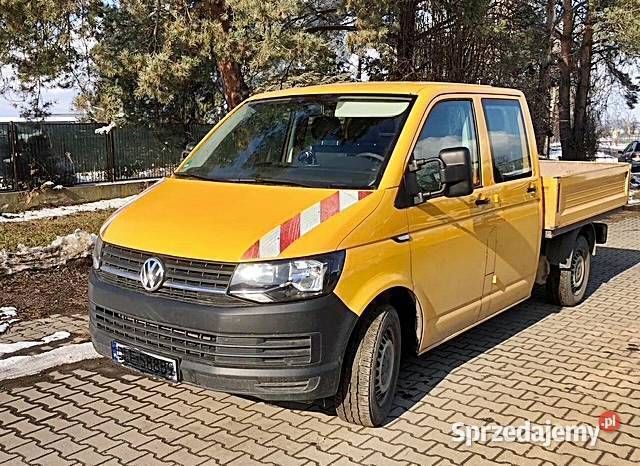 Żółty Używany 2019 VW T6.1 Van | 65 000 zł (Uczciwa cena) - Obraz 1/4