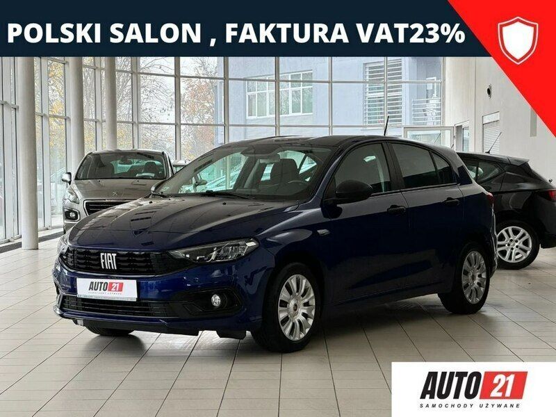 Niebieski Używany 2021 Fiat Tipo Sedan/Limuzyna | 43 900 zł (Uczciwa cena) - Obraz 1/4