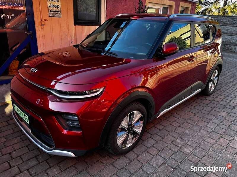 Bordowy Używany 2020 Kia Soul EV Exclusive SUV | 85 000 zł - Obraz 1/4