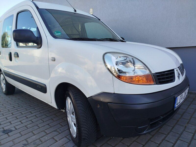 Biały Używany 2006 Renault Kangoo Minivan | 4500 zł - Obraz 1/4