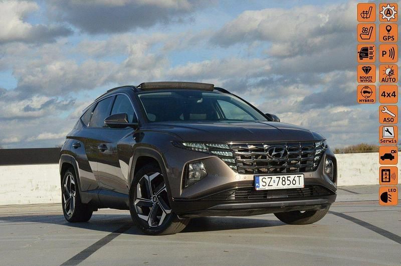 Brązowobeżowy Używany 2021 Hyundai Tucson SUV | 115 000 zł - Obraz 1/4