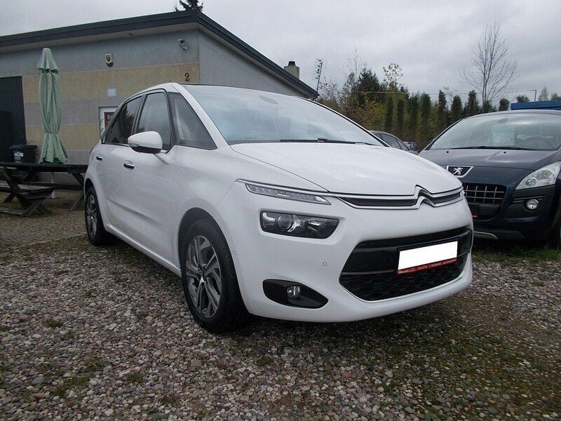 Biały Używany 2014 Citroën C4 Picasso Minivan | 40 900 zł (Uczciwa cena) - Obraz 1/4