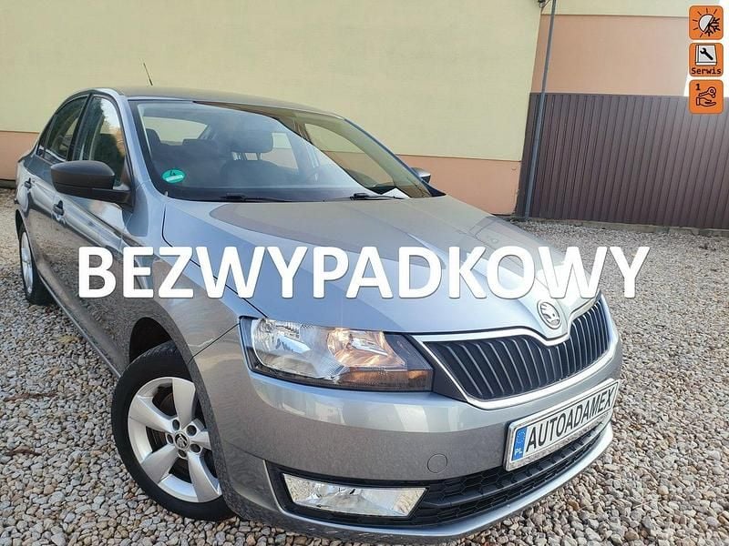 Szary Używany 2013 Skoda Rapid Sedan/Limuzyna | 16 999 zł (Dobra cena) - Obraz 1/4