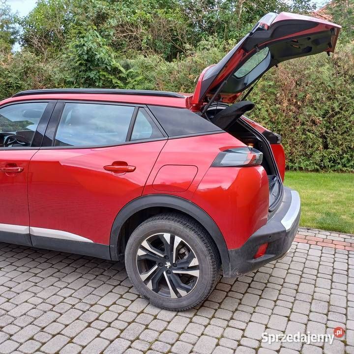 Czerwony Używany 2020 Peugeot 2008 SUV | 64 900 zł (Drogi) - Obraz 1/4