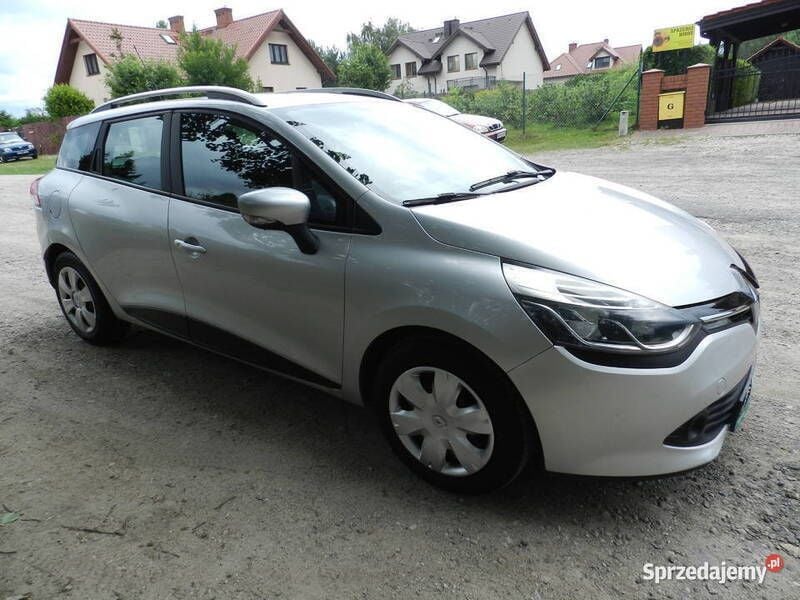 Srebrny Używany 2013 Renault Clio GrandTour Kombi | 20 900 zł (Uczciwa cena) - Obraz 1/4
