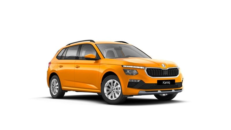 Pomarańczowy phoenix metalizowany Nowe 2025 Skoda Kamiq Selection SUV | 113 550 zł (Uczciwa cena) - Obraz 1/4