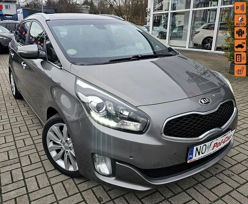 Grafitowy (metalik) Używany 2014 Kia Carens Minivan | 36 900 zł (Uczciwa cena) - Obraz 1/4