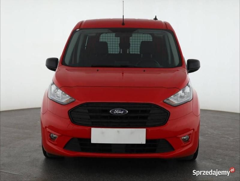 Czerwony Używany 2021 Ford Transit Pickup | 65 999 zł (Dość drogi) - Obraz 1/4