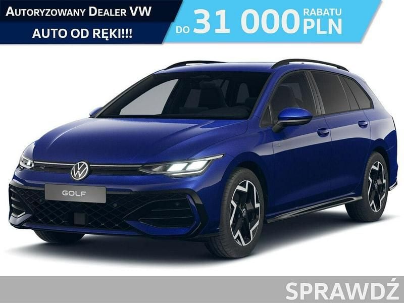 Nowe VW Golf VIII 150 KM (110 kW) 2025 Niebieski (metalik) Kombi