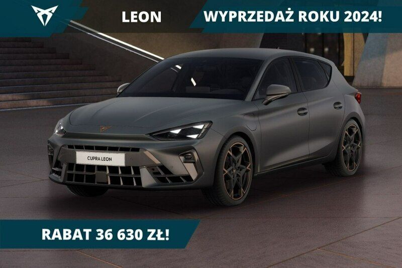 Grafitowy Nowe 2024 Cupra Leon Hatchback | 205 600 zł - Obraz 1/4
