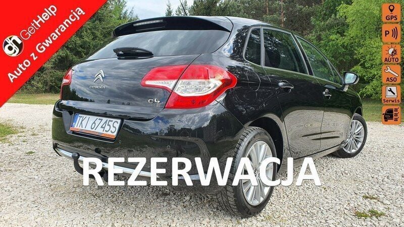 Czarny Używany 2012 Citroën C4 Hatchback | 21 999 zł (Uczciwa cena) - Obraz 1/4