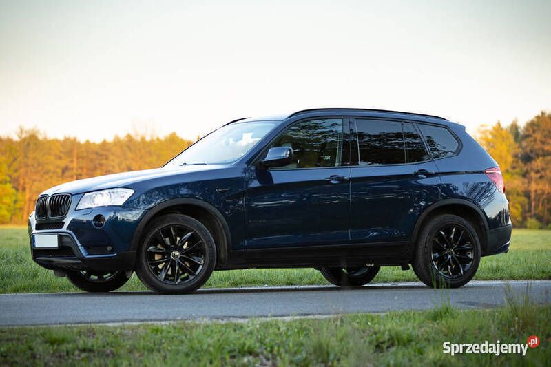 Granatowy Używany 2011 BMW X3 SUV | 52 500 zł - Obraz 1/4