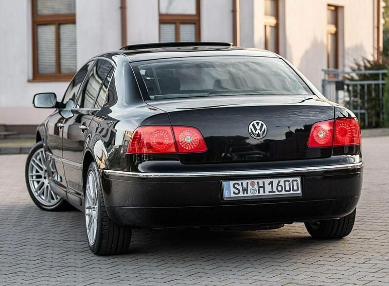Używany VW Phaeton 235 KM (172 kW) 2007 Czarny Sedan/Limuzyna