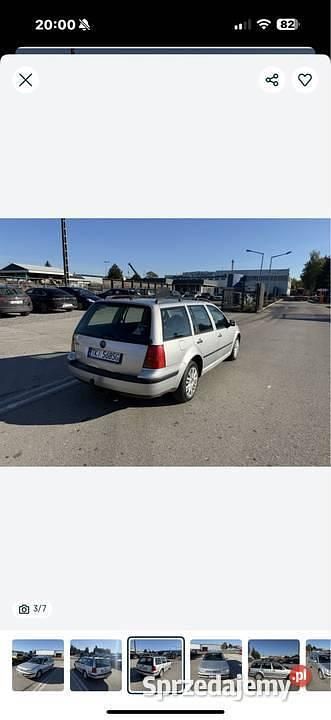 Używany VW Golf IV 2001 Srebrny Kombi