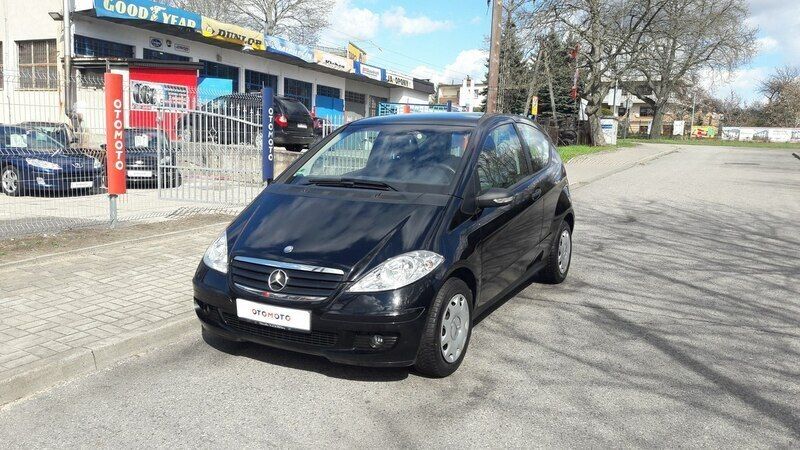 Używany Mercedes A150 95 KM (69 kW) 2006 Czarny Hatchback