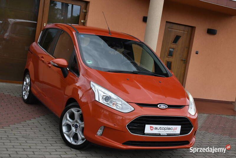 Pomarańczowy Używany 2014 Ford B-MAX Titanium Minivan | 24 900 zł (Uczciwa cena) - Obraz 1/4