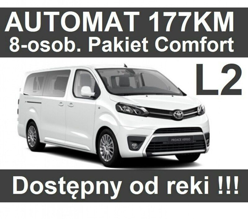 Biały Nowe 2024 Toyota Proace Verso Touch Kombi | 181 440 zł - Obraz 1/3