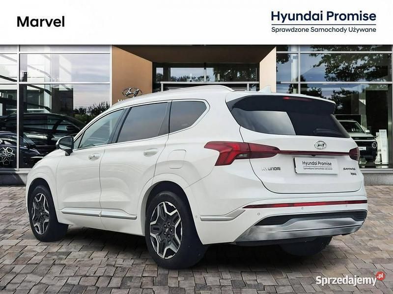 Używany Hyundai Santa Fe 230 KM (169 kW) 2021 Biały SUV