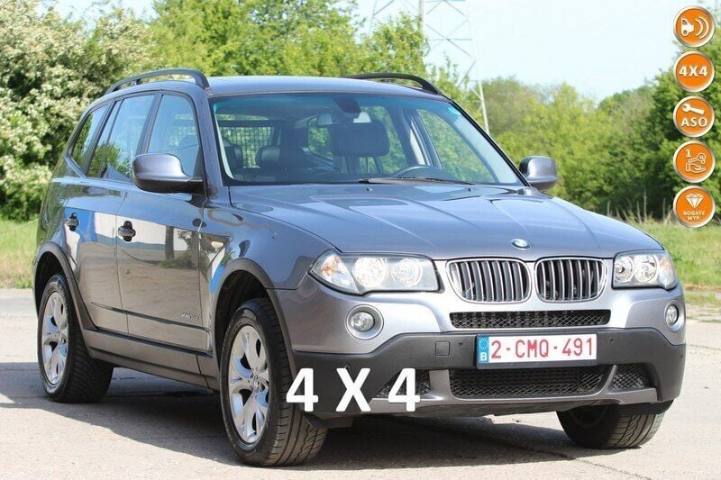 Szary Używany 2010 BMW X3 SUV | 27 900 zł (Uczciwa cena) - Obraz 1/4