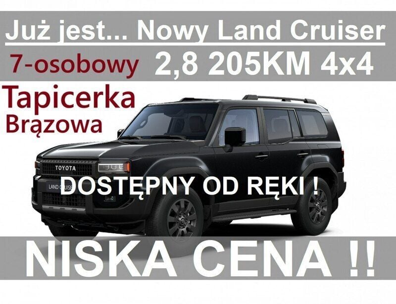 Szary (metalik) Nowe 2024 Toyota Land Cruiser SUV | 363 483 zł - Obraz 1/4