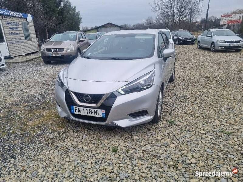 Srebrny Używany 2020 Nissan Micra Hatchback | 45 500 zł (Uczciwa cena) - Obraz 1/3