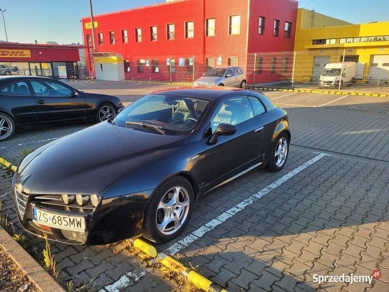 Używany Alfa Romeo Brera 185 KM (136 kW) 2006 Czarny Coupe