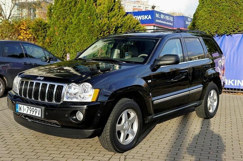 Czarny Używany 2007 Jeep Grand Cherokee SUV | 36 500 zł (Dość drogi) - Obraz 1/4