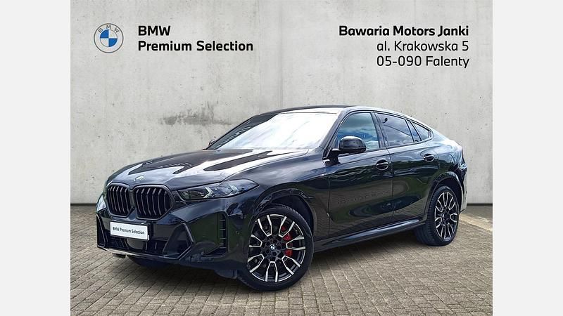 Czarny szafir metalizowany Używany 2023 BMW X6 Shadowline SUV | 369 900 zł - Obraz 1/3