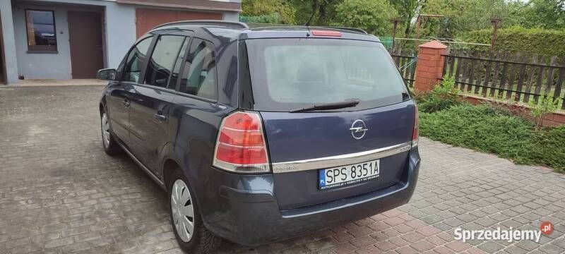 Używany Opel Zafira 2007 Grafitowy Minivan