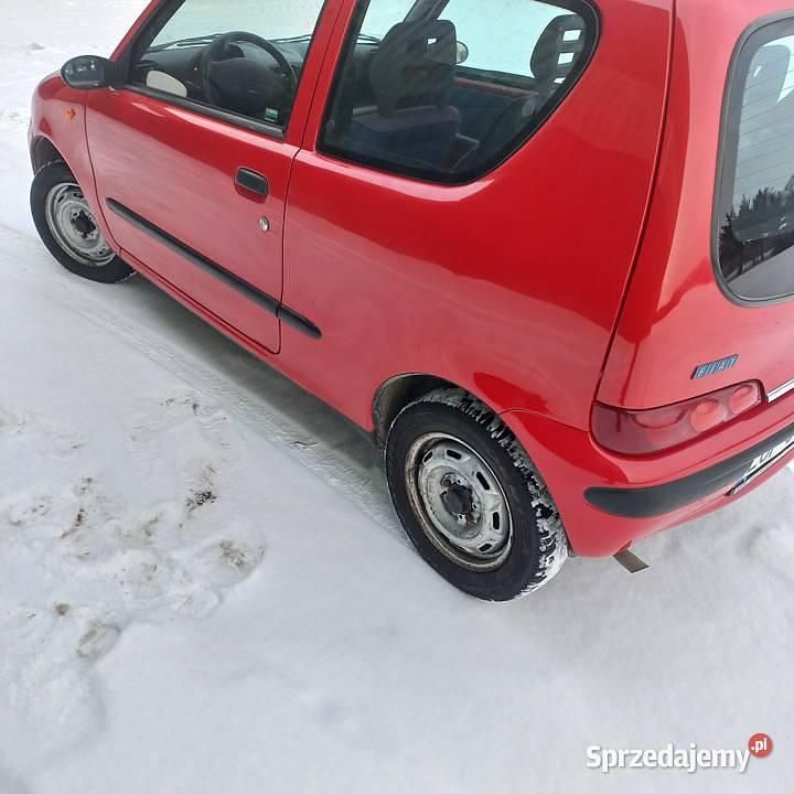 Używany Fiat Seicento 2000 Czerwony Hatchback