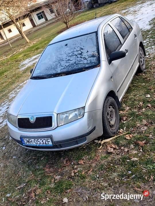 Używany Skoda Fabia 2002 Srebrny Kombi