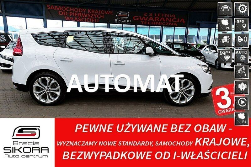 Biały (metalik) Używany 2019 Renault Grand Scénic IV Minivan | 87 900 zł (Drogi) - Obraz 1/4