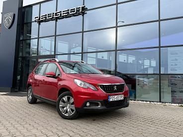 Czerwony Używany 2017 Peugeot 2008 Active SUV | 43 900 zł (Uczciwa cena) - Obraz 1/4