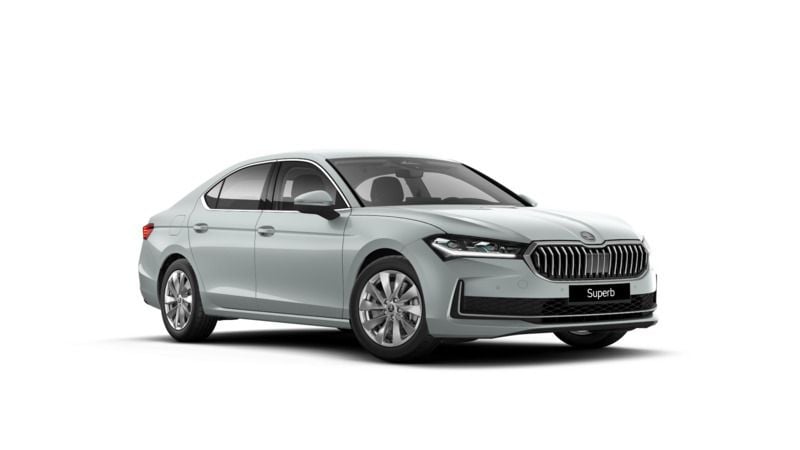 Srebrny pebble metalizowany Nowe 2025 Skoda Superb Selection | 207 450 zł (Dobra cena) - Obraz 1/4