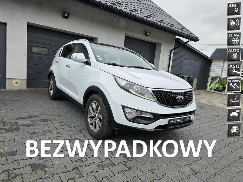 Biały Używany 2015 Kia Sportage 2 SUV | 44 900 zł (Super Cena) - Obraz 1/4