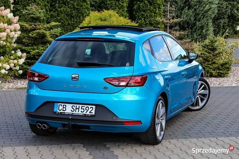 Używany Seat Leon FR 2016 Niebieski Hatchback
