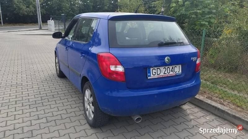 Niebieski Używany 2008 Skoda Fabia Hatchback | 3200 zł (Uczciwa cena) - Obraz 1/4