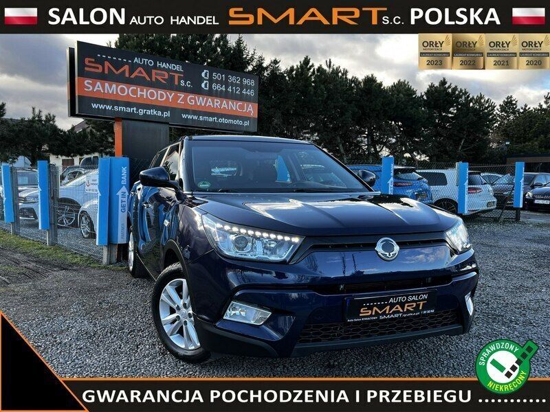 Niebieski Używany 2015 Ssangyong Tivoli SUV | 39 900 zł (Dość drogi) - Obraz 1/4