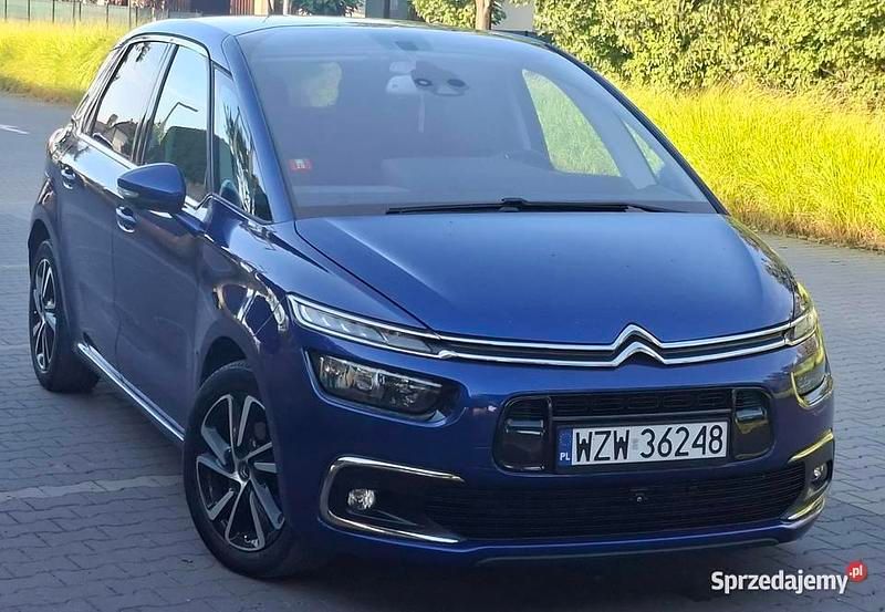 Niebieski Używany 2016 Citroën C4 Picasso Minivan | 39 777 zł (Dość drogi) - Obraz 1/4