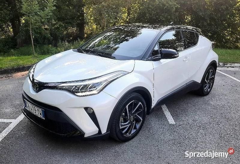 Biały Używany 2023 Toyota C-HR SUV | 114 900 zł (Super Cena) - Obraz 1/4