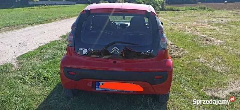 Czerwony Używany 2012 Citroën C1 Hatchback | 10 500 zł - Obraz 1/4